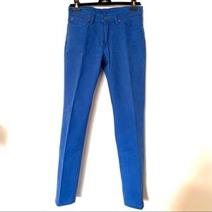 Hold Cobalt Levi’s jeans (511)